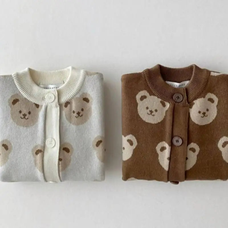 Bear Knit Cardigan