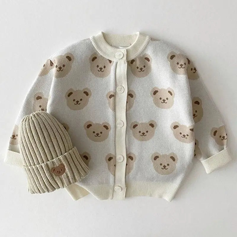 Bear Knit Cardigan