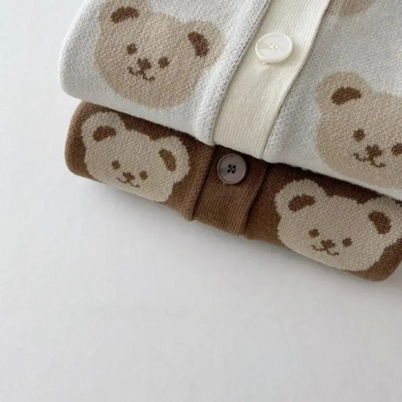 Bear Knit Cardigan