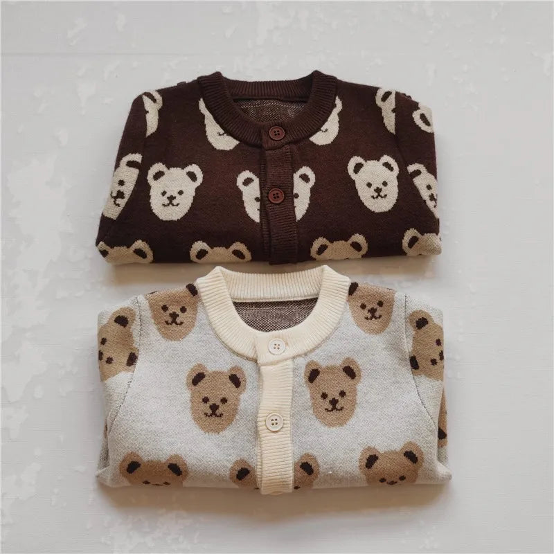 Bear Knit Cardigan