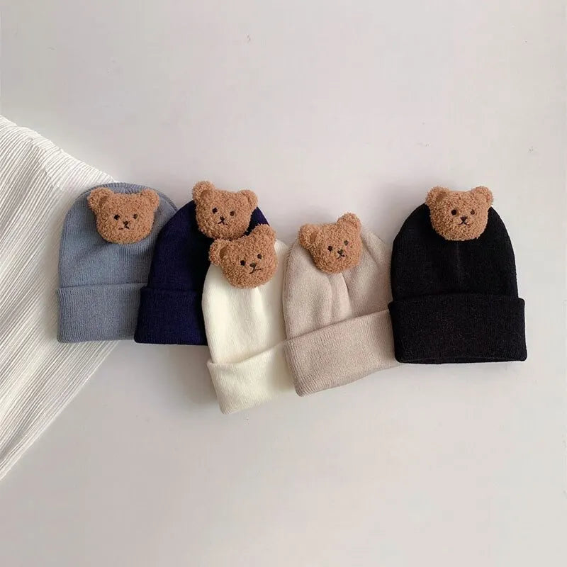 Teddy Bear Soft Knit Hat