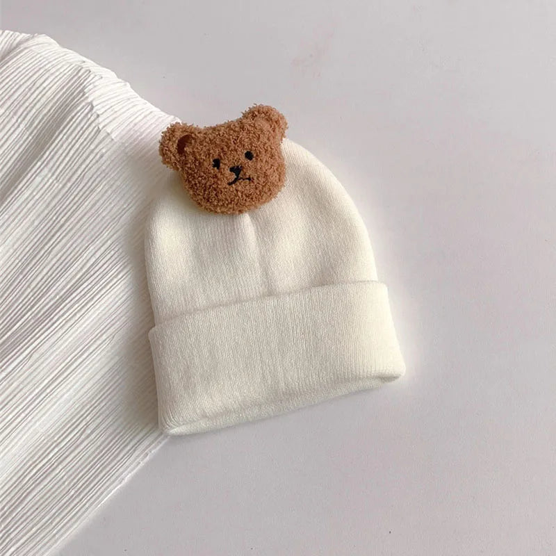 Teddy Bear Soft Knit Hat