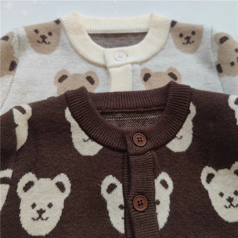 Bear Knit Cardigan