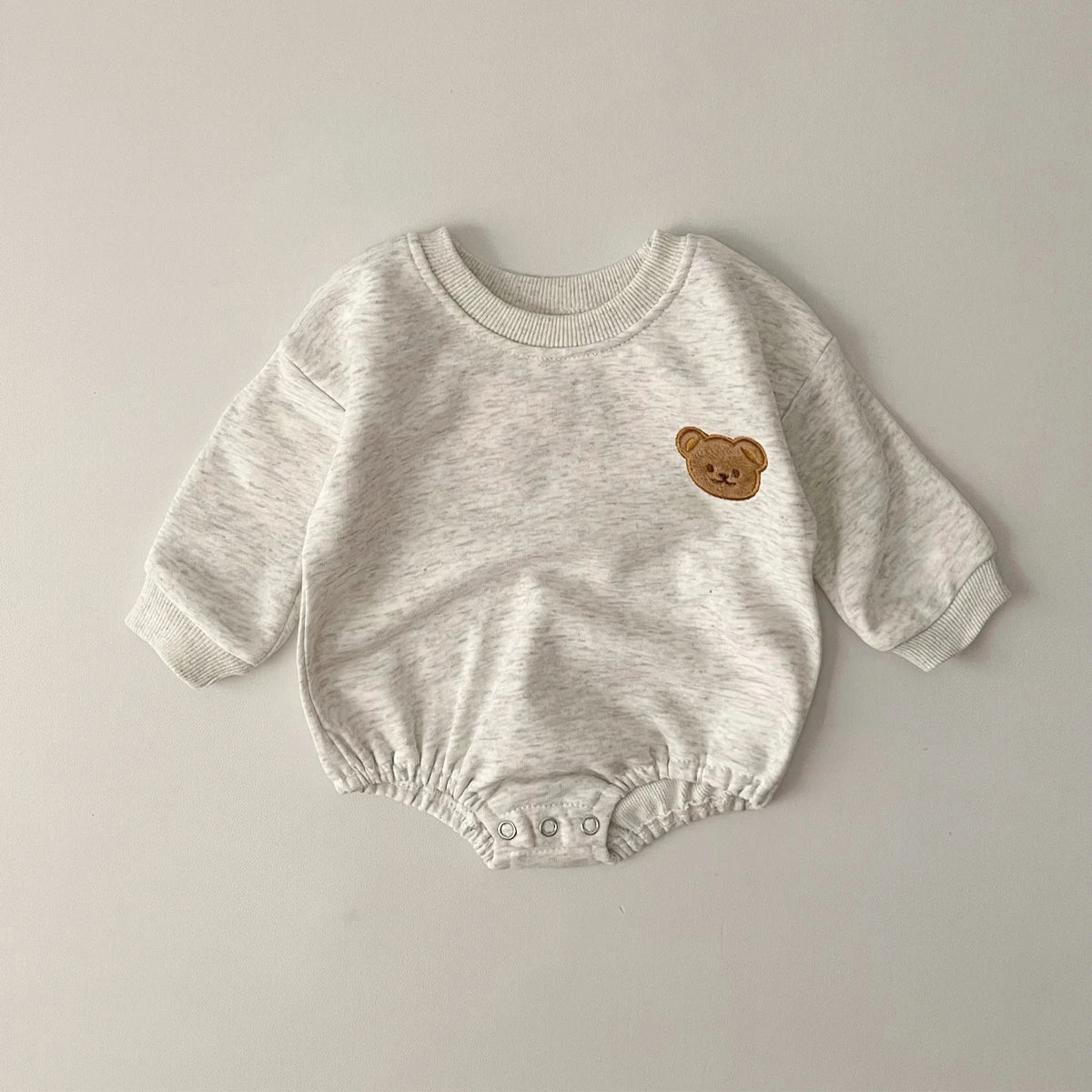 Bear Print Romper