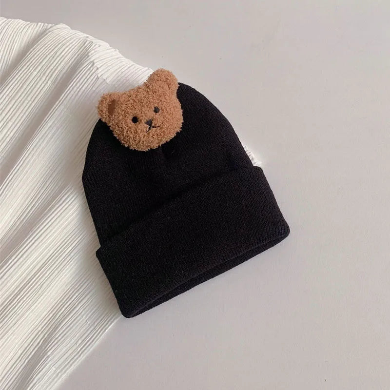 Teddy Bear Soft Knit Hat