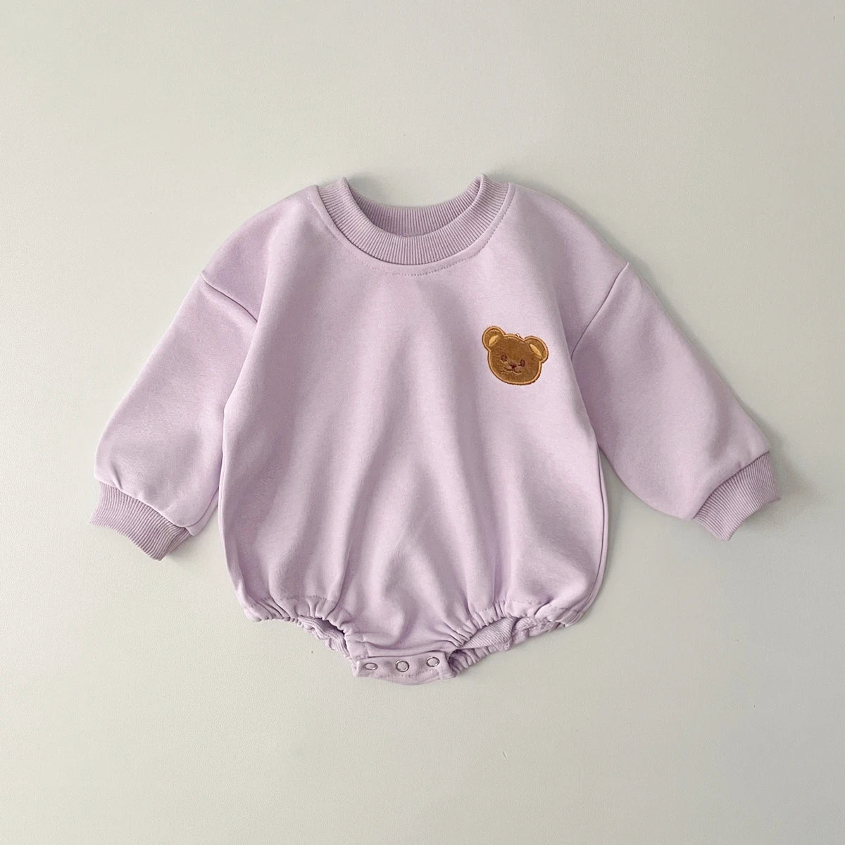 Bear Print Romper
