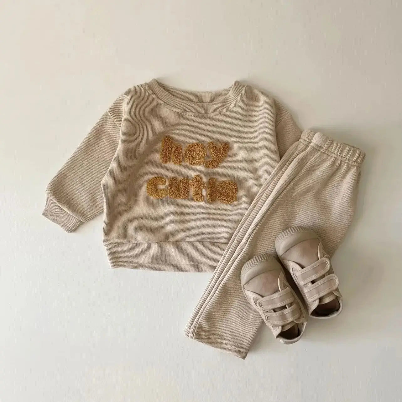 Neutral Tracksuit Set