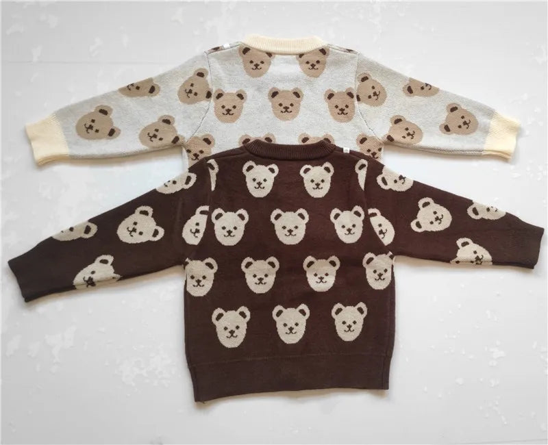 Bear Knit Cardigan