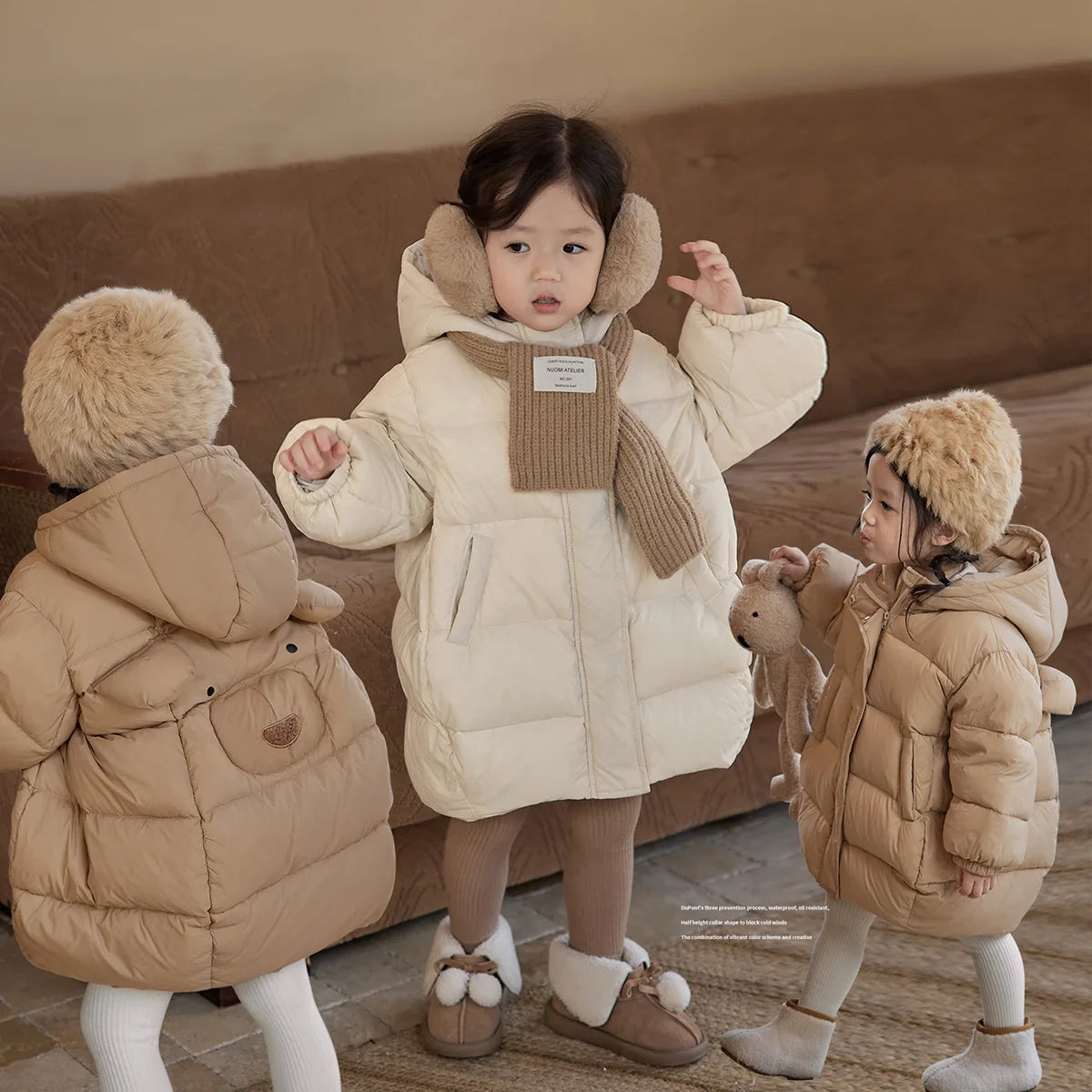 Bear Winter Puffer Jacket