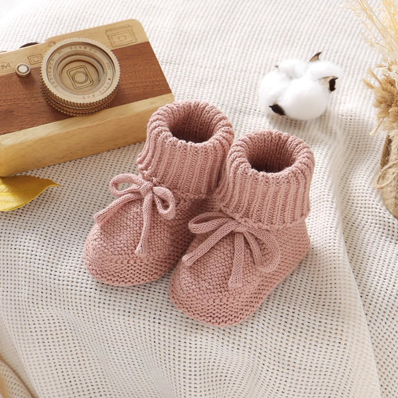 Knitted Sock Booties