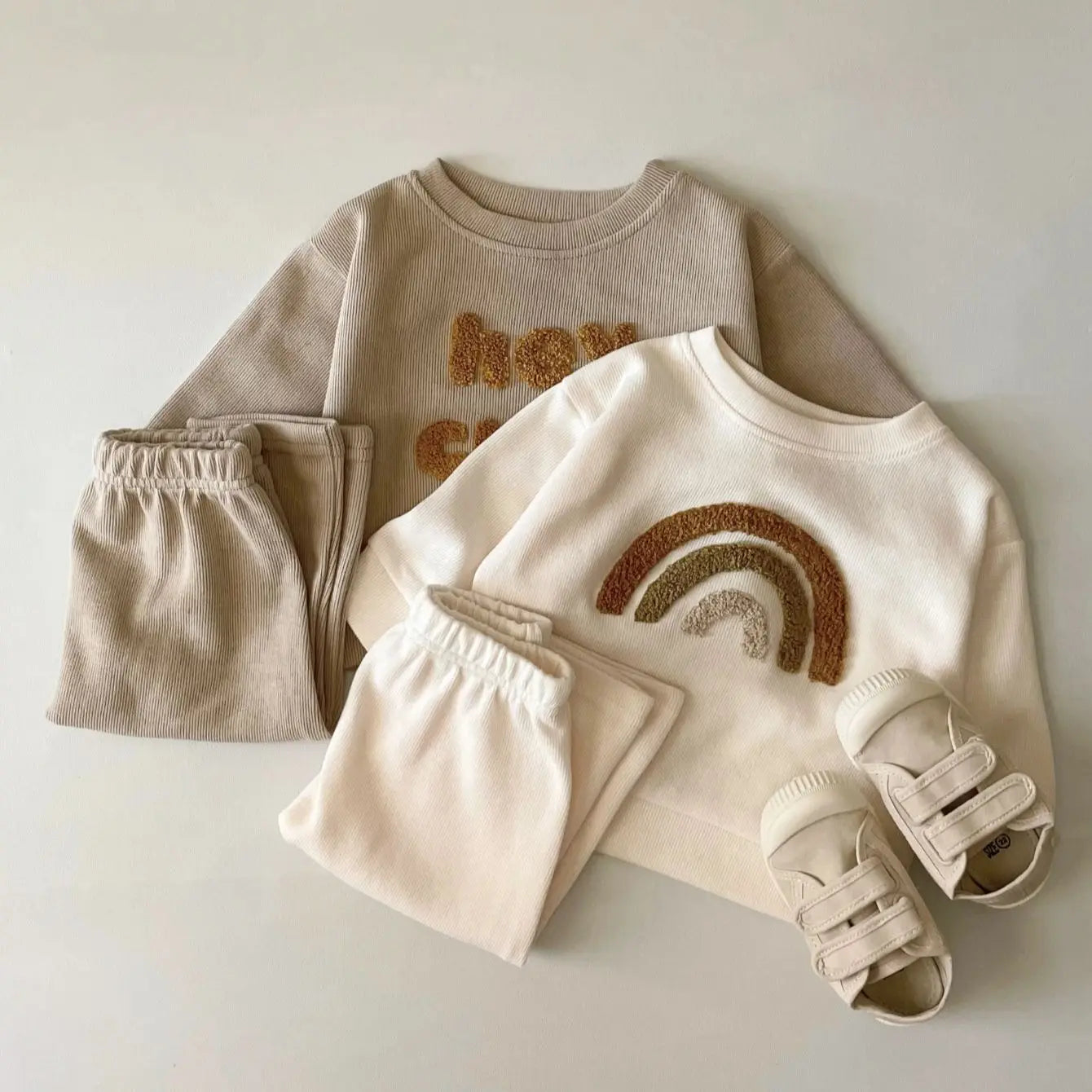 Neutral Tracksuit Set