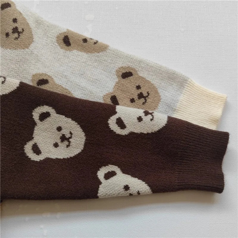 Bear Knit Cardigan