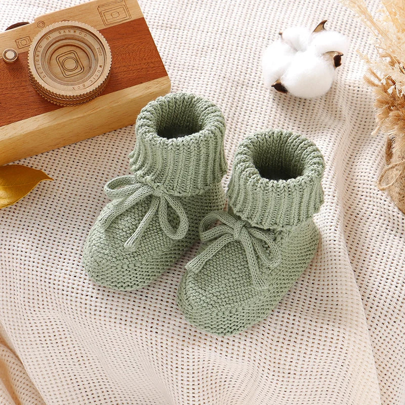 Knitted Sock Booties