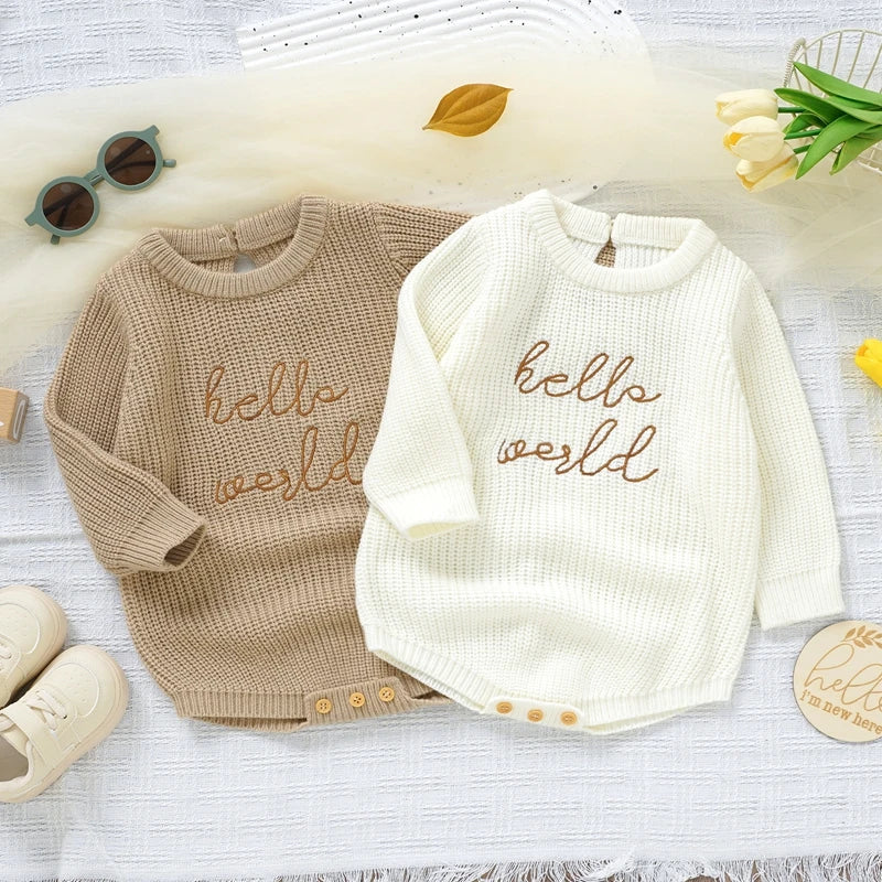Hello World Romper