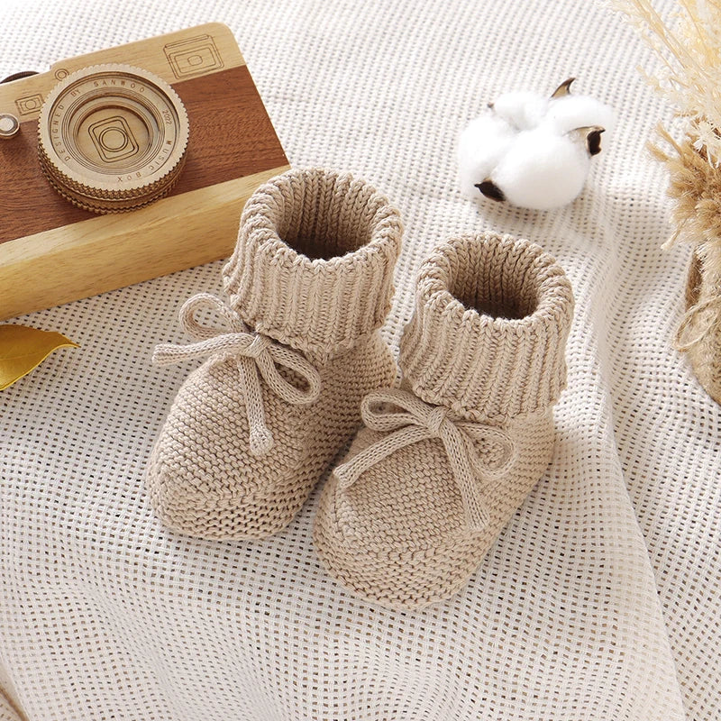 Knitted Sock Booties