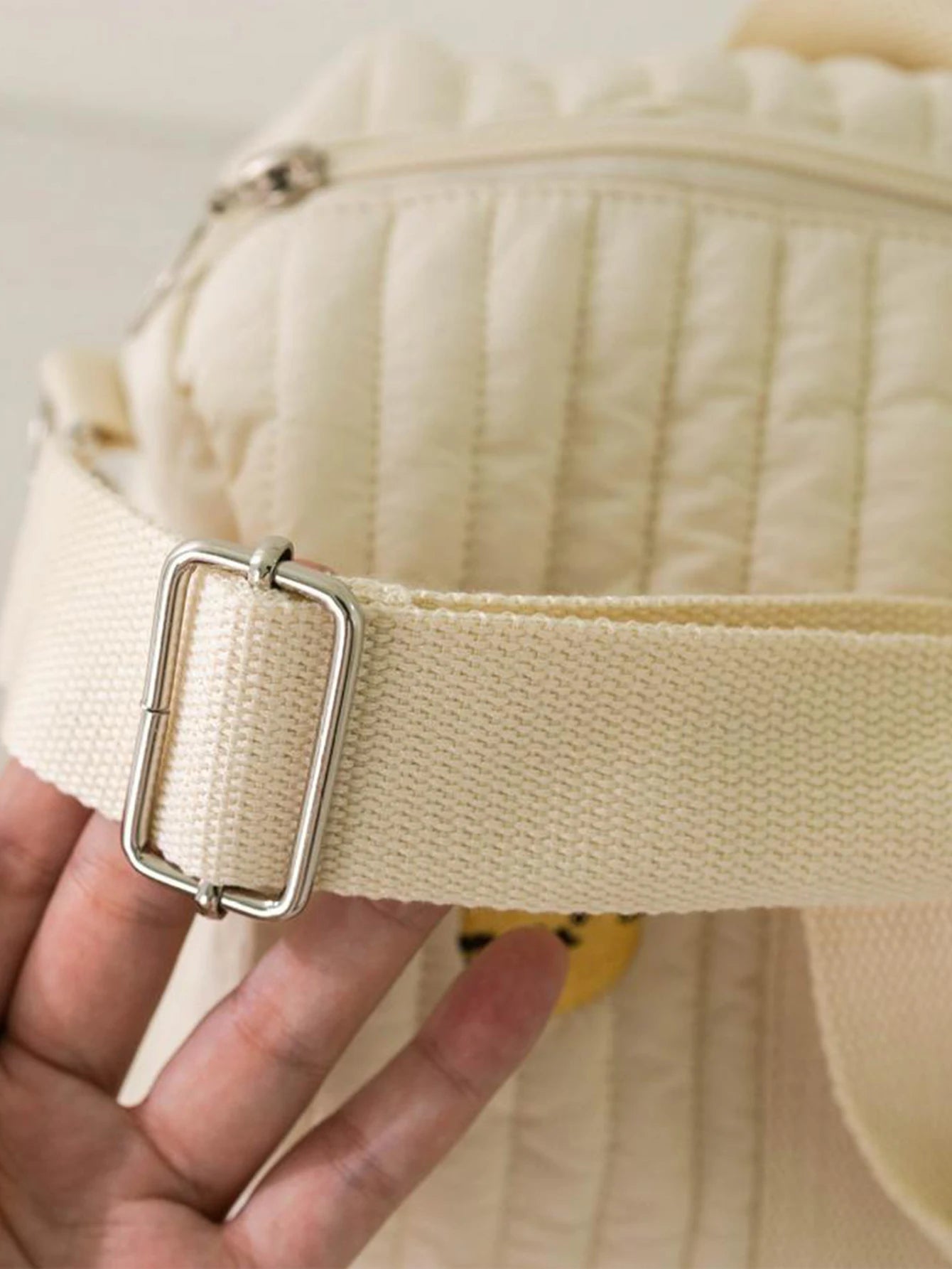 Bear Quilted Changing Diaper Bag
